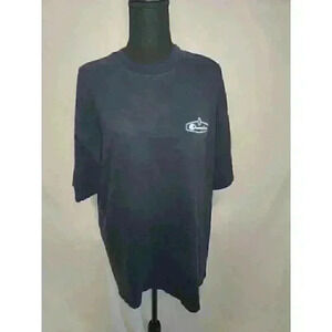 Champion Classic Jersey Script T-Shirt for Men's, Size L - White/Navy...